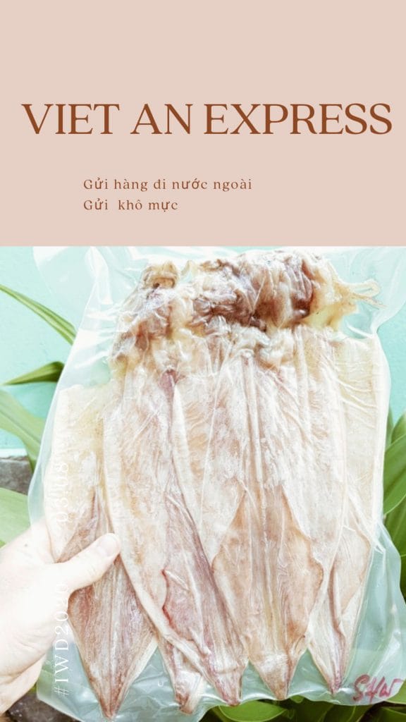 Gửi thực phẩm khô đi Mỹ