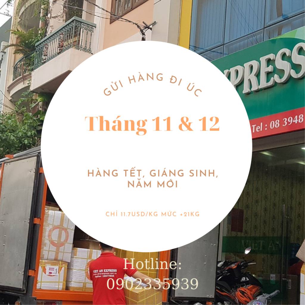 Dịch Vụ Gửi Hàng Đi Mỹ Uy Tín, Giá Rẻ 25 Gửi hàng đi Úc tháng cuối năm