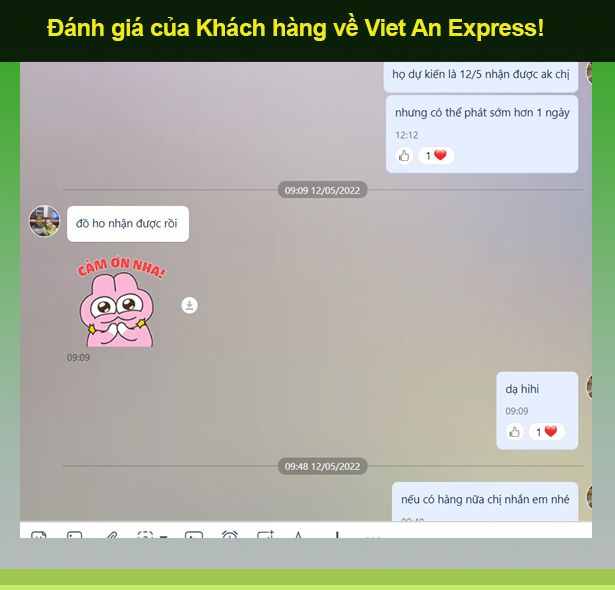 Dịch Vụ Gửi Hàng Đi Mỹ Uy Tín, Giá Rẻ 5 Đánh giá khách hàng sử dụng dịch vụ gửi hàng đi Mỹ của Viet An Express