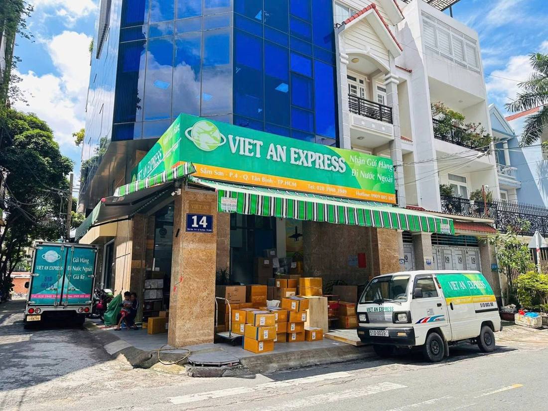 Văn phòng Việt An Express tại 14 Sầm Sơn, Tân Bình