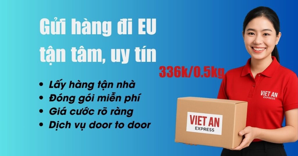 GỬI HÀNG ĐI ĐỨC GIÁ RẺ Hàng thương mại điện tử, ecom gửi đi Đức, EU.