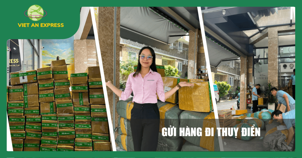 Gửi hàng đi Thuỵ Điển