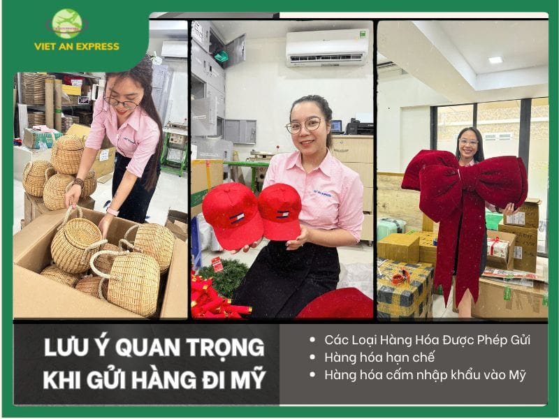 Lưu Ý Quan Trọng Khi Gửi Hàng Đi Mỹ