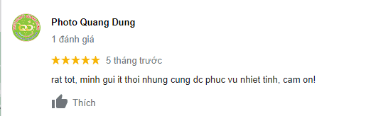 Khách hàng cảm nhận dịch vụ Viet AN Express
