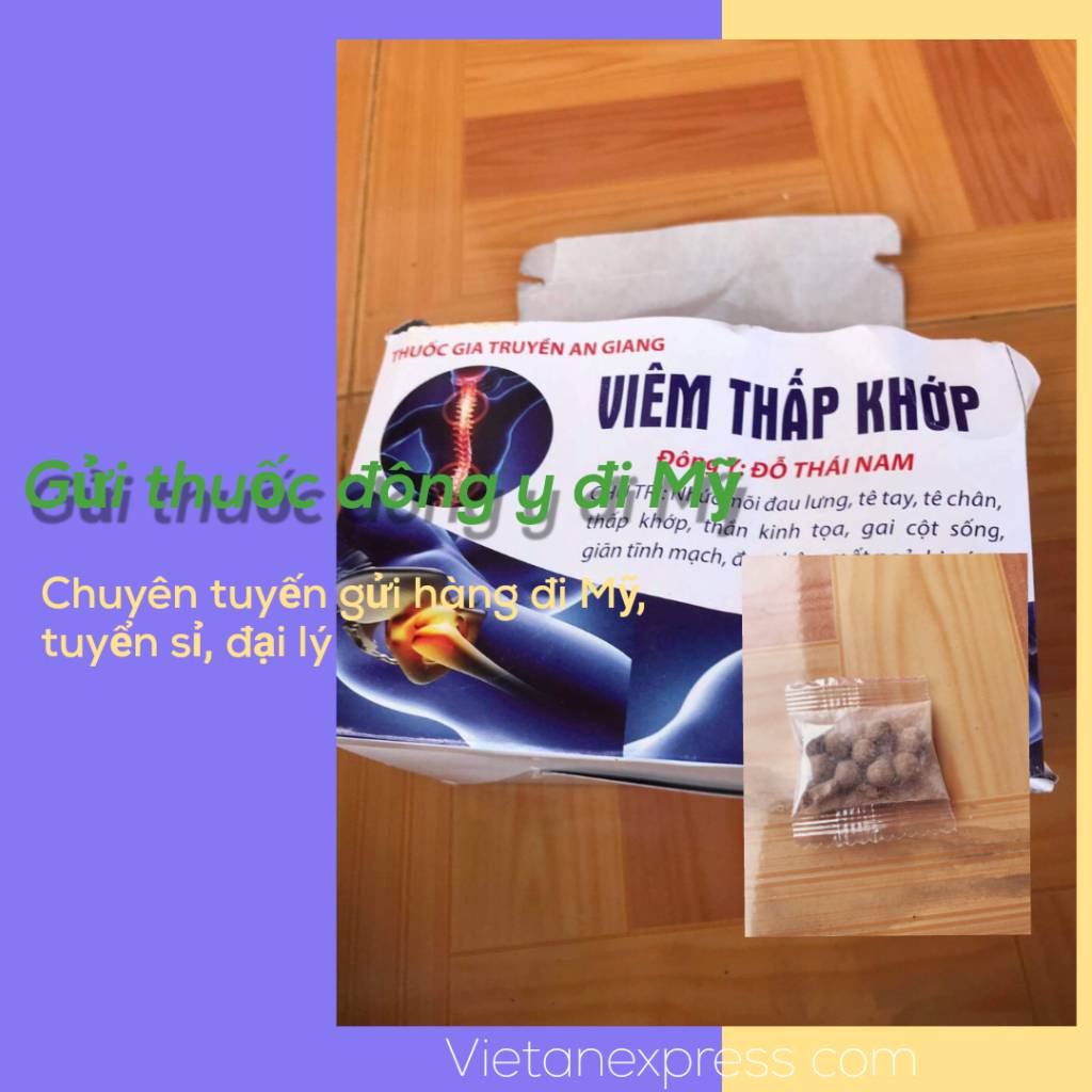 Gửi thuốc đông Y đi Mỹ| Viet An Express