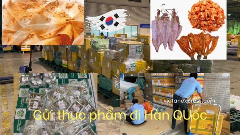 Gửi Thực Phẩm Đi Hàn Quốc