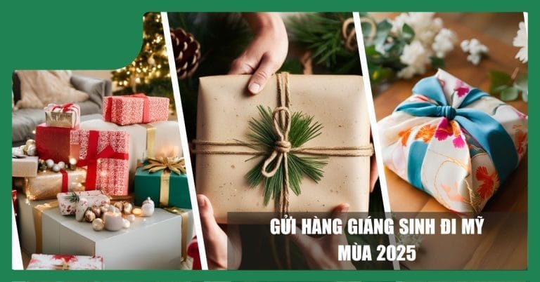 Gửi Quà Giáng Sinh Đi Mỹ
