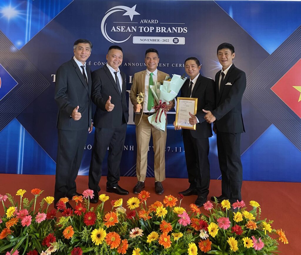 Giải thưởng top 10 thương hiệu Asean 2022
