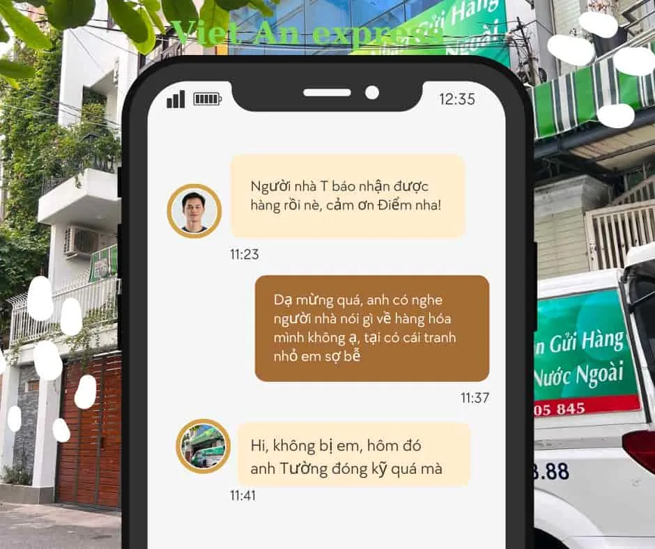 Gửi Hàng Đi Mỹ Giá Rẻ, Uy Tín Với Việt An Express – Dịch Vụ Chất Lượng & Tiện Ích đánh giá phản hồi từ khách hàng khi sử dụng dịch vụ Việt An Express