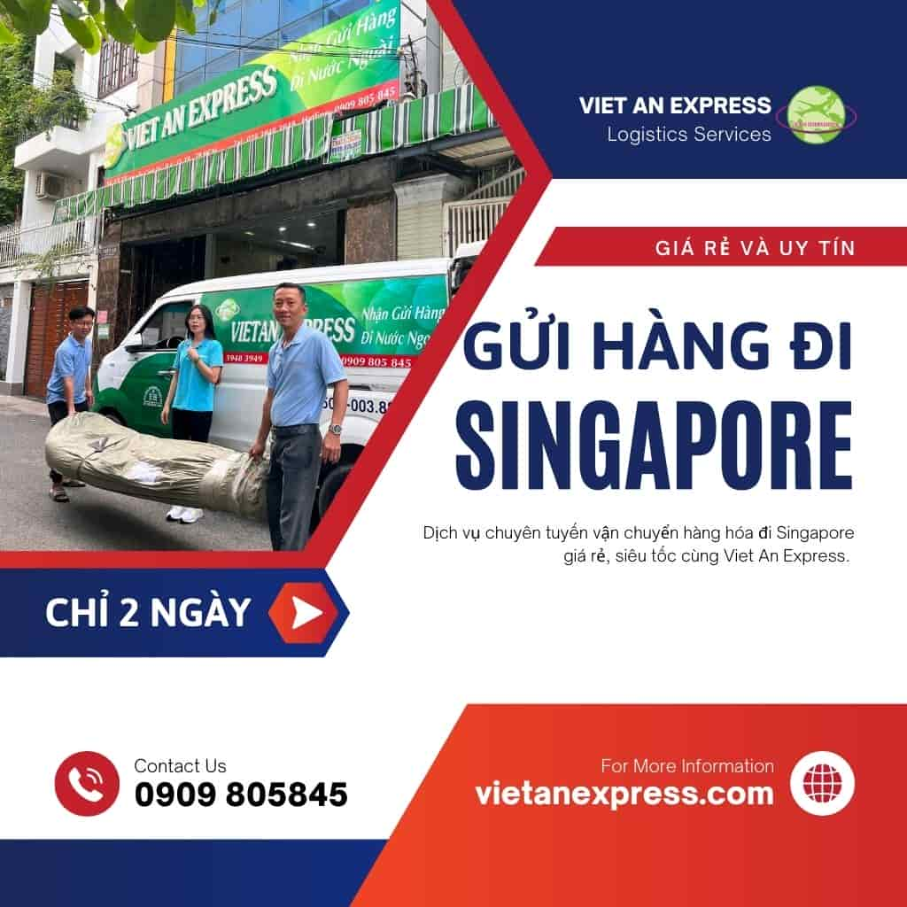 Gửi hàng đi singapore giá rẻ, uy tín