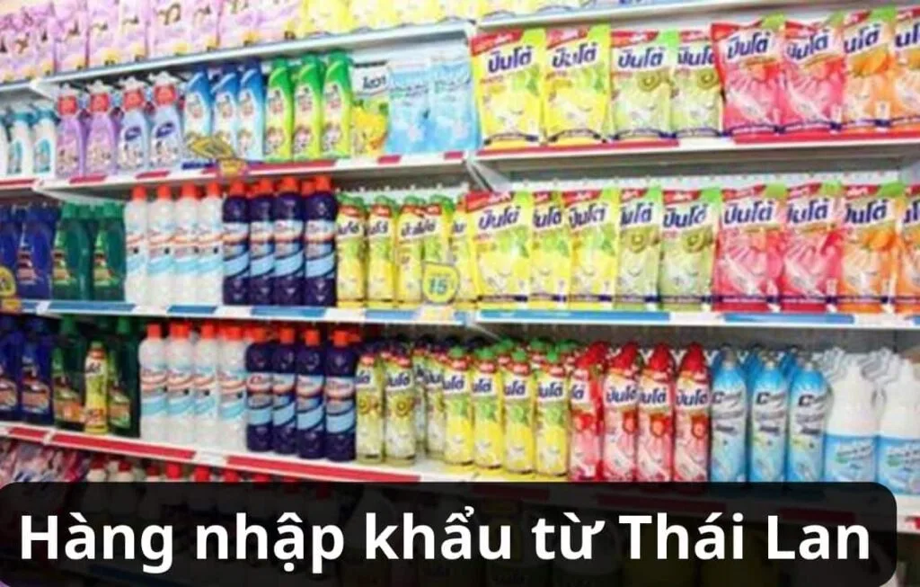 Hàng hóa nhập khẩu từ Thái Lan