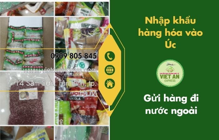 Nhập khẩu hàng hóa vào Úc Việt An Express