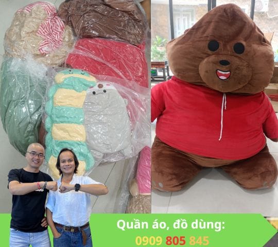 Hàng quần áo, quà tặng gửi đi Úc, Mỹ