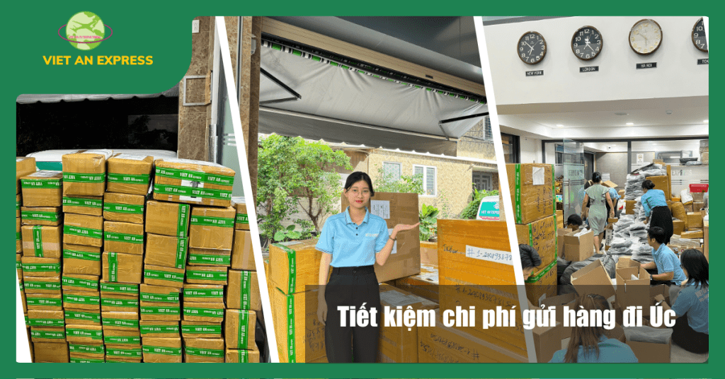 Tiết kiệm chi phí gửi hàng đi Úc