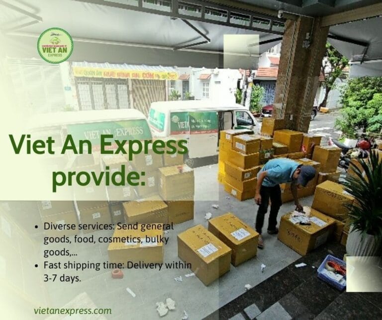 Sending goods to the US, the freight price is 225,000VND/kg