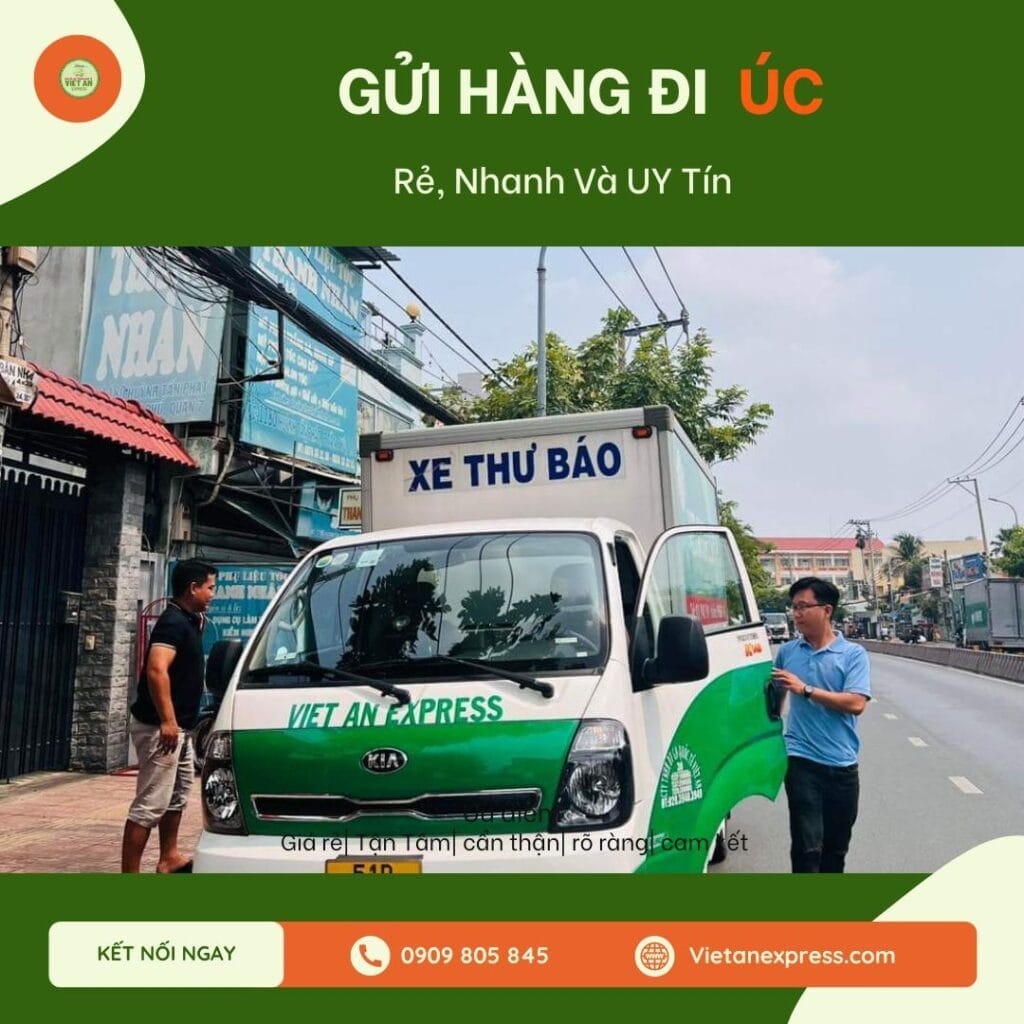 Gửi hàng đi Úc