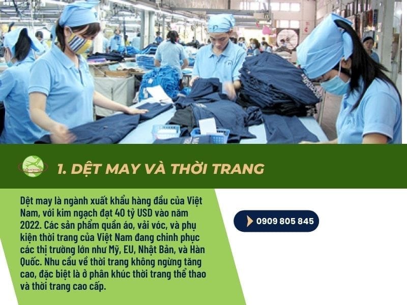 nganh dệt may thời trang