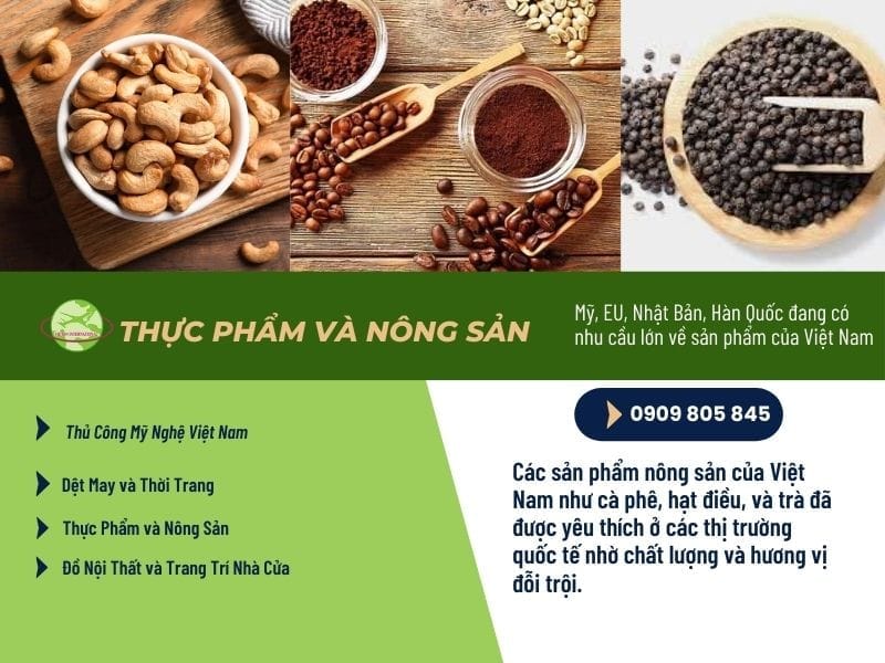 Hàng nông sản, thực phẩm