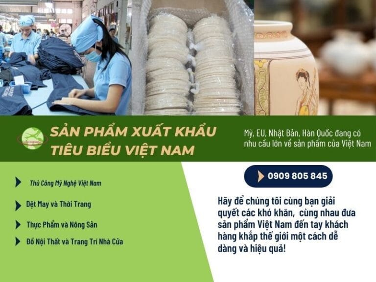 Sản Phẩm Xuất Khẩu Việt Nam Được Ưa Chuộng Trên Thị Trường Quốc Tế