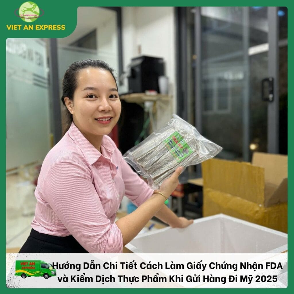 Cách làm giấy chứng nhận FDA