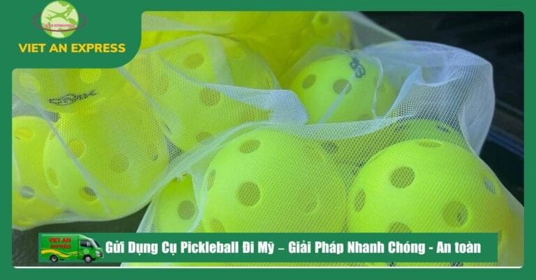 Gửi Dụng Cụ Pickleball Đi Mỹ – Giải Pháp Nhanh Chóng & An Toàn Từ Việt An express