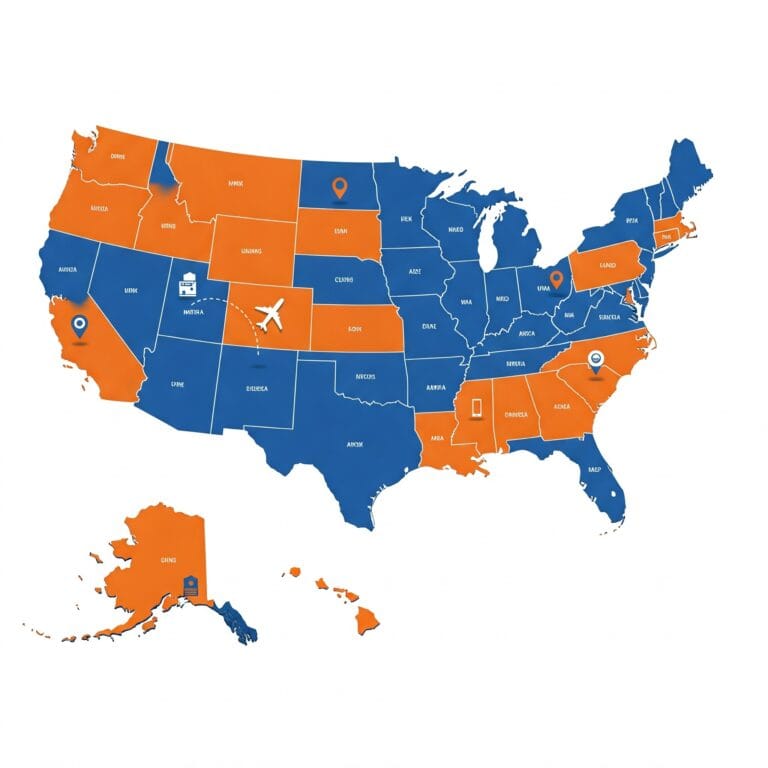 Danh Sách 50 Tiểu Bang Mỹ: Mã Vùng và Số Điện Thoại Hữu Ích Khi Gửi Hàng Quốc Tế