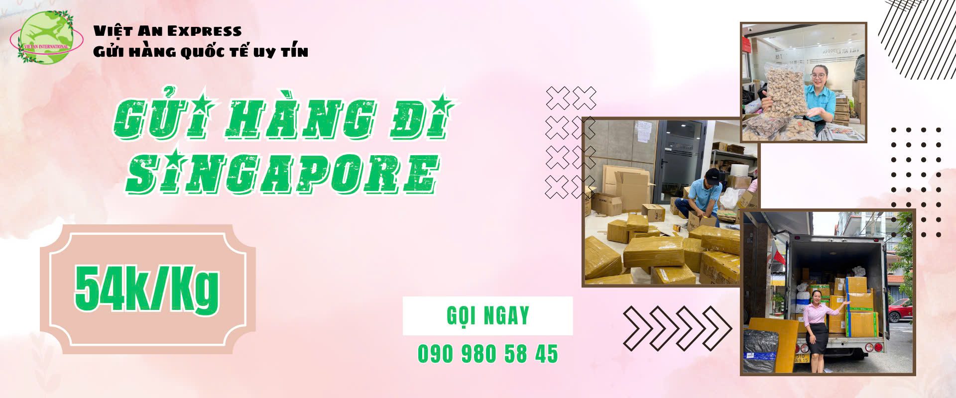 Gửi hàng đi Singapore