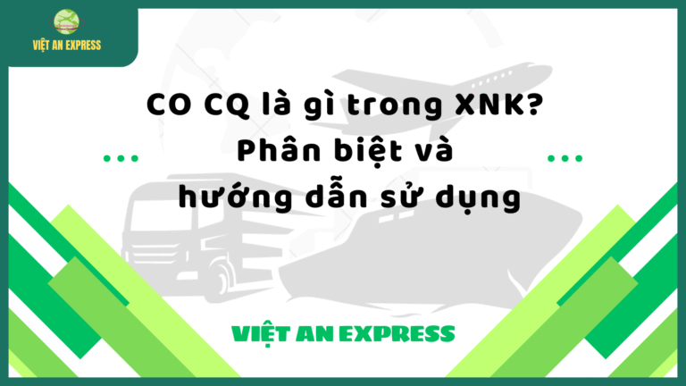 CO CQ là gì trong xuất nhập khẩu? Phân biệt và hướng dẫn sử dụng