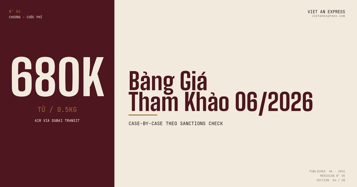 Bảng giá tham khảo gửi hàng đi Syria 06/2026 - air via Dubai từ 680K/0.5kg