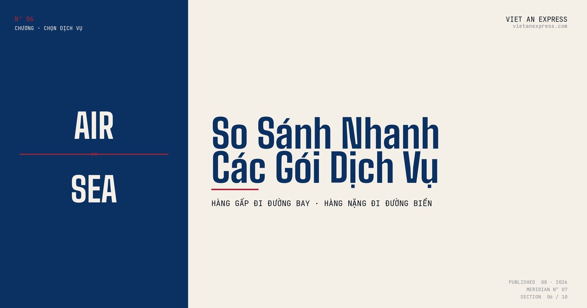 So sánh gói dịch vụ gửi hàng đi Mỹ đường bay và đường biển