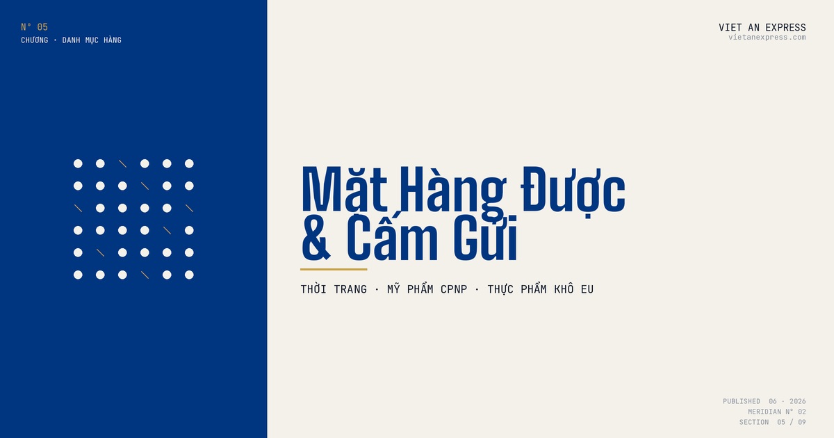 Mặt hàng được phép và bị cấm gửi đi Phần Lan: thời trang, mỹ phẩm CPNP, thực phẩm khô