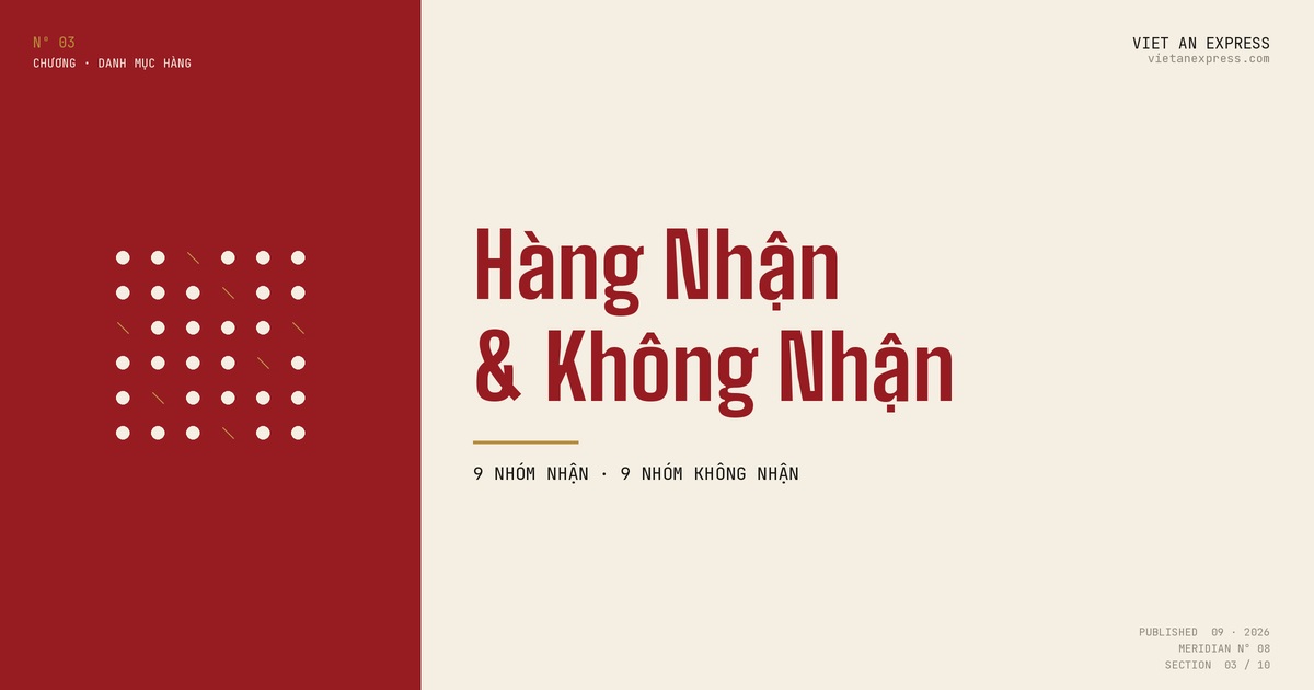 Danh mục hàng nhận và không nhận khi gửi đi Indonesia