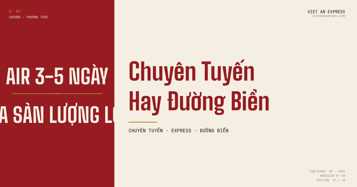 So sánh chuyên tuyến, chuyển phát nhanh và đường biển đi Indonesia