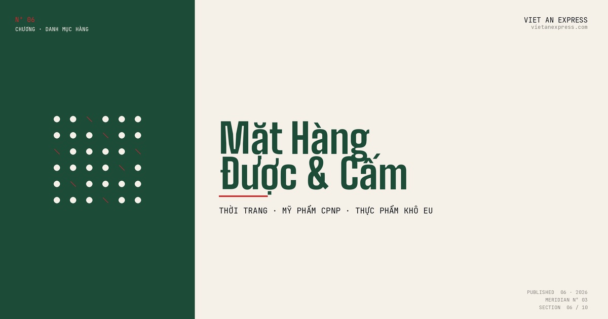 Mặt hàng được phép và cấm gửi đi Ý - mỹ phẩm CPNP, thực phẩm khô EU, đồ thủ công