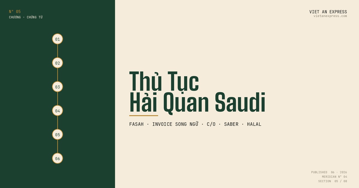 Thủ tục hải quan Saudi - FASAH digital, invoice song ngữ Anh-Ả Rập, Halal cert