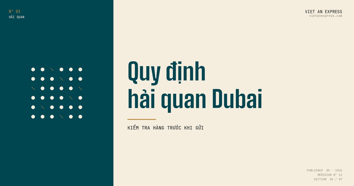 Quy định hải quan và thuế nhập khẩu Dubai