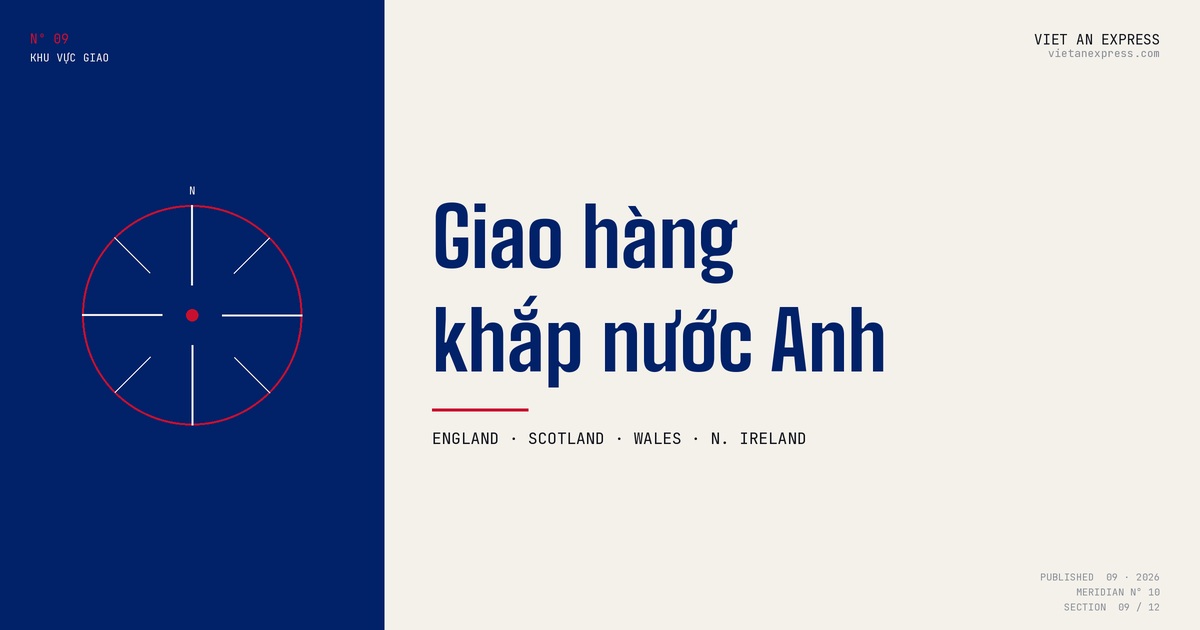 Khu vực giao hàng tại Anh